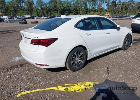 2015 Acura Tlx из США, поврежденный, VIN 19UUB1F33FA017950